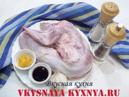 Рецепт кролика в фользі в духовці з фото (духовці) Рецепт кролика в фользі в духовці з фото