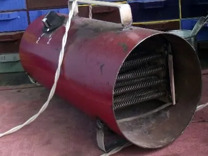 Саморобний обігрівач в гараж пристрій своїми руками (саморобний) Саморобний обігрівач в гараж пристрій своїми руками