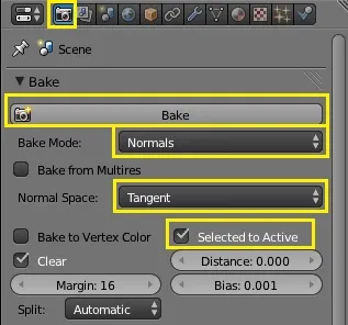Створення карти нормалей в blender (normal maps)