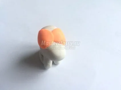 Собачка з полімерної глини