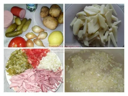 Солянка з помідорами