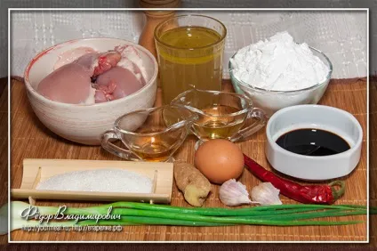 Курча генерала цо, домашні рецепти