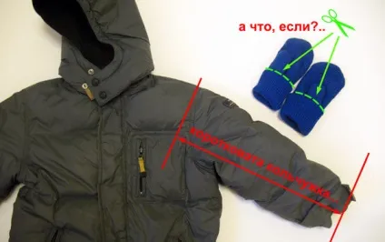 Як подовжити рукава на дитячій куртці (куртка) Як подовжити рукава на дитячій куртці