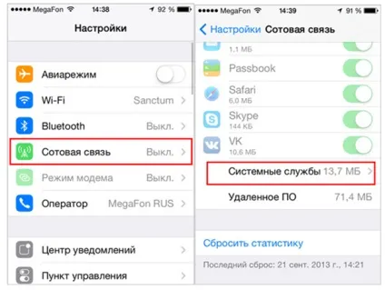Як дізнатися витрата інтернет-трафіку на iphone (інтернет-трафіку) Як дізнатися витрата інтернет-трафіку на iphone