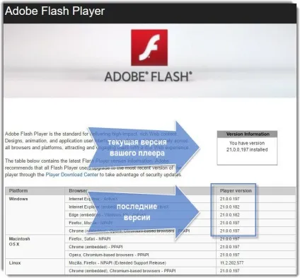 Як встановити і оновити adobe flash player (Adobe Flash Player) Як встановити і оновити adobe flash player