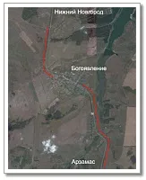 Схеми проїзду автотранспортом, нерухомість в Дивеєво