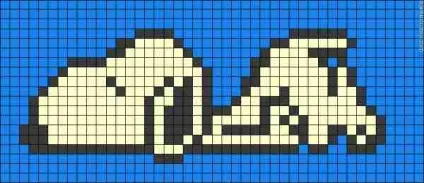 Схеми фенечек з тваринами прямим плетінням (схеми фенечек з тваринами) Схеми фенечек з тваринами прямим плетінням
