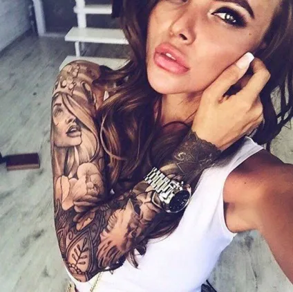 Tattoo-art для дівчат 2017, відповідаємо (дівчат) Tattoo-art для дівчат 2017, відповідаємо