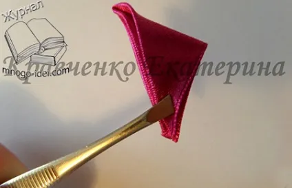 Тюльпани з атласних стрічок майстер клас (майстер) Тюльпани з атласних стрічок майстер клас
