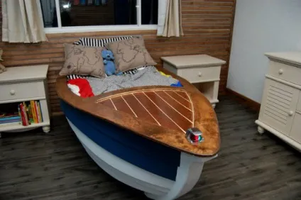 Тематичний дизайн приголомшлива дитяча кімната в морському стилі (морському) Тематичний дизайн приголомшлива дитяча кімната в морському стилі