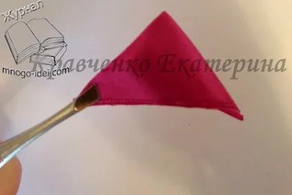 Тюльпани з атласних стрічок майстер клас (майстер) Тюльпани з атласних стрічок майстер клас