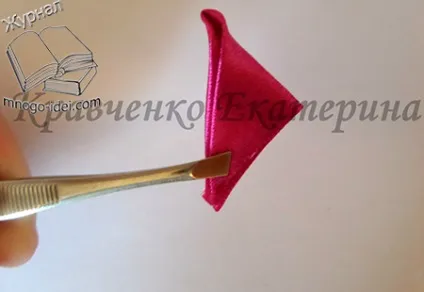 Тюльпани з атласних стрічок майстер клас (тюльпани) Тюльпани з атласних стрічок майстер клас