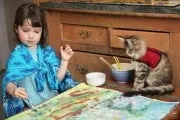 Дивовижна історія про кішку і дитини цікаве про кішок (новини про кішок) Дивовижна історія про кішку і дитини цікаве про кішок