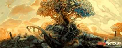 Уроки живопису - як намалювати ілюстрацію «рай захаращеного дерева» (повному розмірі 100% якості) Уроки живопису - як намалювати ілюстрацію «рай захаращеного дерева»