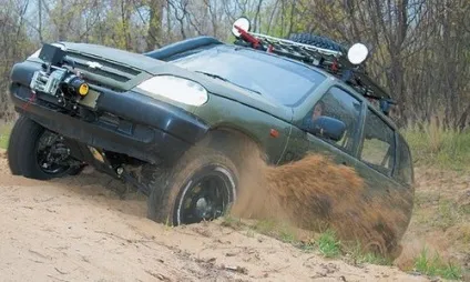 Тюнінг chevy niva trophy - бруд-пакет за півлимона (chevy) Тюнінг chevy niva trophy - бруд-пакет за півлимона