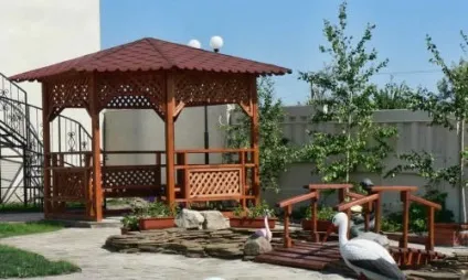 Варіанти дачних альтанок своїми руками (фото) (дачних) Варіанти дачних альтанок своїми руками (фото)