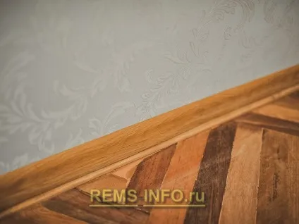 Установка пластикового плінтуса в місце дерев'яного проблема і рішення, паркет, підлога і покриття (установка пластикового плінтуса) Установка пластикового плінтуса в місце дерев'яного проблема і рішення, паркет, підлога і покриття