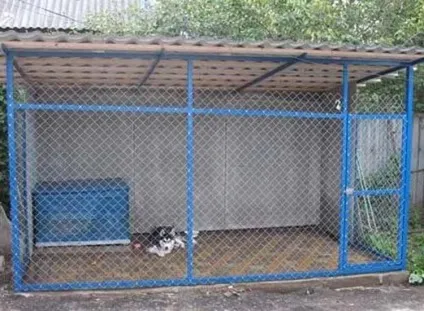 Вольєр для собаки своїми руками покрокова інструкція з кресленнями і фото (руками) Вольєр для собаки своїми руками покрокова інструкція з кресленнями і фото
