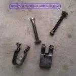Задні гальмівні колодки форд
