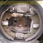 Задні гальмівні колодки форд