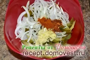 Закуска з маринованих (солоних) огірків по-корейськи - рецепти від домовеста (гострий) Закуска з маринованих (солоних) огірків по-корейськи - рецепти від домовеста