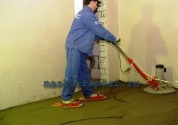 Залізнення цементних покриттів - методи проведення робіт