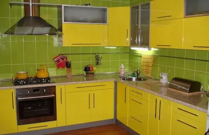 Жовта кухня - фото інтер'єрів, поєднання, ідеї (фото) Жовта кухня - фото інтер'єрів, поєднання, ідеї