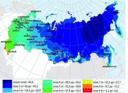 Зони зимостійкості растенійУкаіни, улюблений сад без клопоту (зони) Зони зимостійкості растенійУкаіни, улюблений сад без клопоту