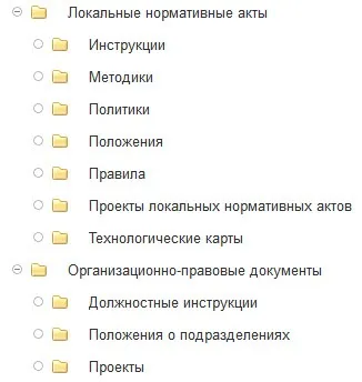 Академія 1с документообіг, Лушніков і партнери папки внутрішніх документів (внутрішніх) Академія 1с документообіг, Лушніков і партнери папки внутрішніх документів
