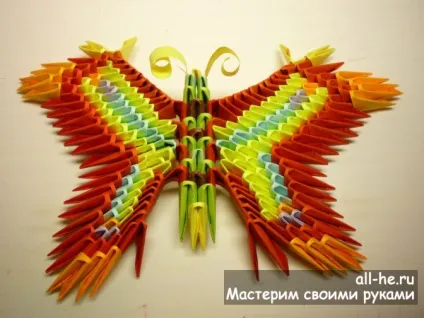 Метелик »модульне орігамі, all-he