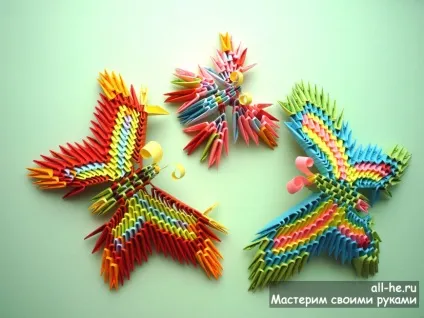 Метелик »модульне орігамі, all-he