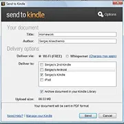 Бездротова завантаження книг на amazon kindle огляд утиліти send to kindle (читалок) Бездротова завантаження книг на amazon kindle огляд утиліти send to kindle