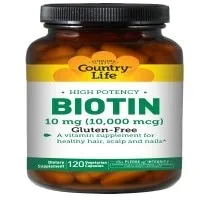 Біотин, відгуки про товари для здоров'я і краси (Country Life Gluten Free) Біотин, відгуки про товари для здоров'я і краси