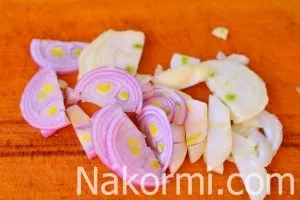Бефстроганов зі свинячої печінки рецепт з фото
