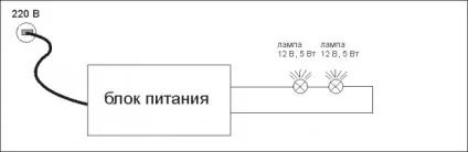 Блок живлення світлодіодів, майстер гвинтик (безпеку експлуатації Недолік) Блок живлення світлодіодів, майстер гвинтик