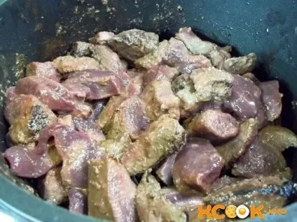 Бефстроганов з яловичої печінки - покроковий рецепт приготування з фото (як приготувати бефстроганов з печінки яловичої) Бефстроганов з яловичої печінки - покроковий рецепт приготування з фото