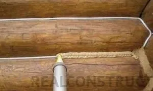 Чим і яким методом краще закрити тріщину в колоді, realconstruct