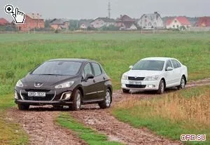 Чого хочуть маси peugeot 308 і skoda octavia хто краще в гольф-класі off-road drive