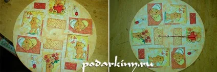 Годинники на стіну в техніці декупажу створюємо своїми руками (декупажу) Годинники на стіну в техніці декупажу створюємо своїми руками
