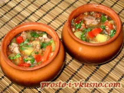 Чанахи в горщиках