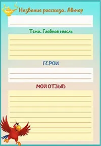 Читацький щоденник