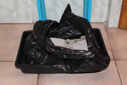 чистка лотка