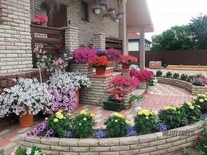 Квітники на дачі - пристрої квітників, технологія і поради по роботі з ними, заміський дизайн (дачі) Квітники на дачі - пристрої квітників, технологія і поради по роботі з ними, заміський дизайн