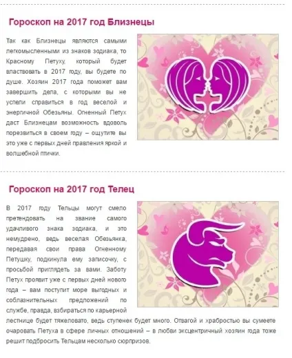 Що чекає всіх знаків зодіаку в 2017 році в рік півня
