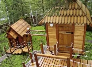 Дитячий ігровий будиночок для дачі своїми руками - фото прикладів (дитячий) Дитячий ігровий будиночок для дачі своїми руками - фото прикладів