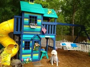 Дитячий ігровий будиночок для дачі своїми руками - фото прикладів (дитячий) Дитячий ігровий будиночок для дачі своїми руками - фото прикладів