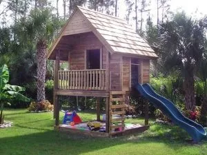 Дитячий ігровий будиночок для дачі своїми руками - фото прикладів (ігровий) Дитячий ігровий будиночок для дачі своїми руками - фото прикладів