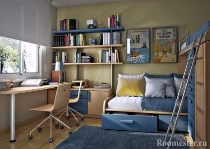 Дитяча кімната в хрущовці - приклади дизайну (20 фото) (фото) Дитяча кімната в хрущовці - приклади дизайну (20 фото)