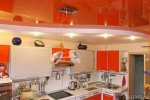 Дизайн натяжних стель, фото дворівневих натяжних стель (стель) Дизайн натяжних стель, фото дворівневих натяжних стель