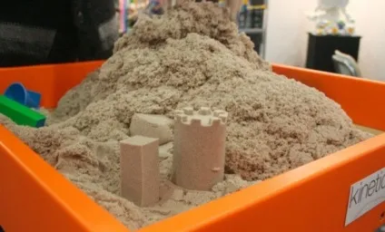 Diy як зробити вдома «місячний» пісок для ліплення та ігор (пісок) Diy як зробити вдома «місячний» пісок для ліплення та ігор